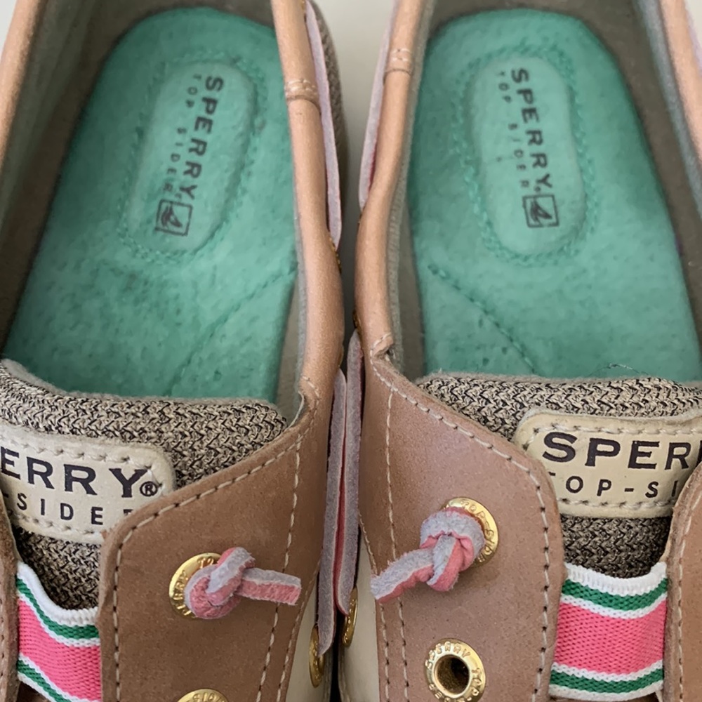 Sperry Top-Sider Bluefish Tie-Free Boat Shoe, Linen - Picture 4 of 11
